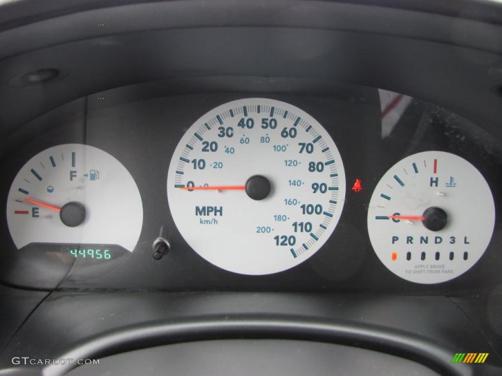 2007 Dodge Caravan SE Gauges Photo #42499938