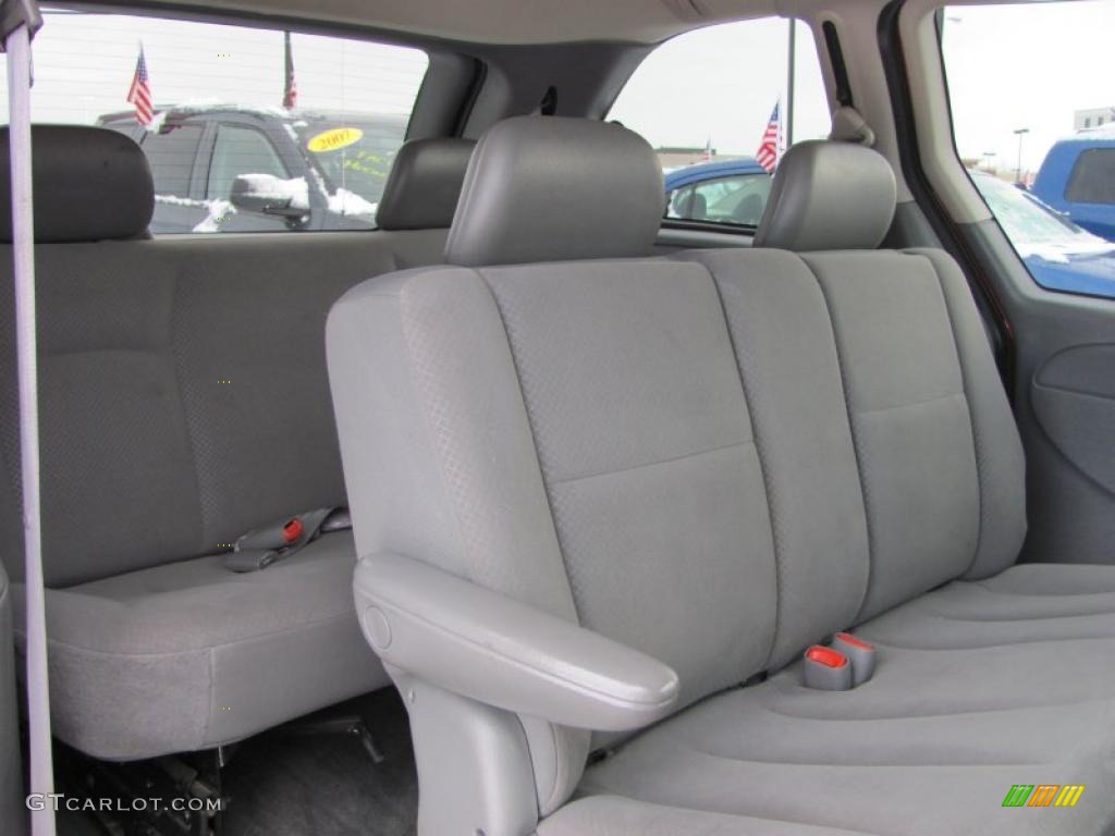 Medium Slate Gray Interior 2007 Dodge Caravan SE Photo #42500042