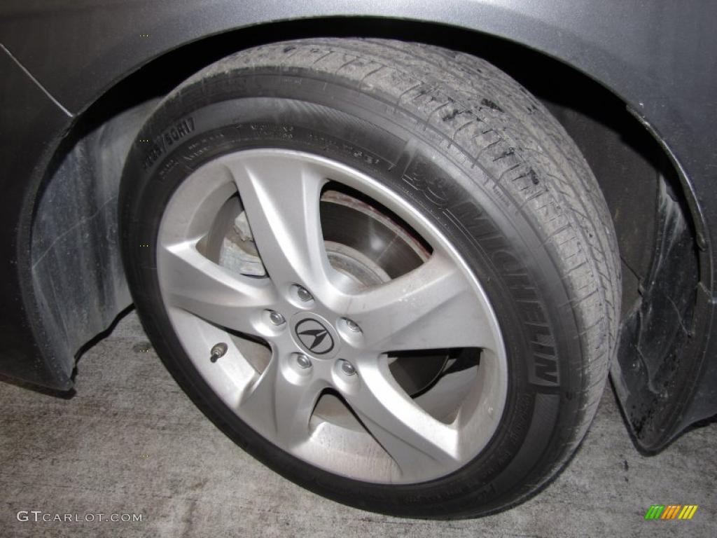 2009 TSX Sedan - Polished Metal Metallic / Ebony photo #20