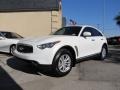 2009 Moonlight White Infiniti FX 35  photo #3