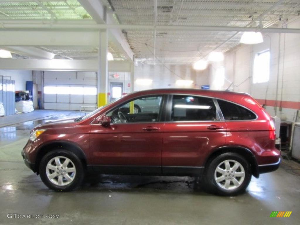 2008 CR-V EX-L 4WD - Tango Red Pearl / Gray photo #2