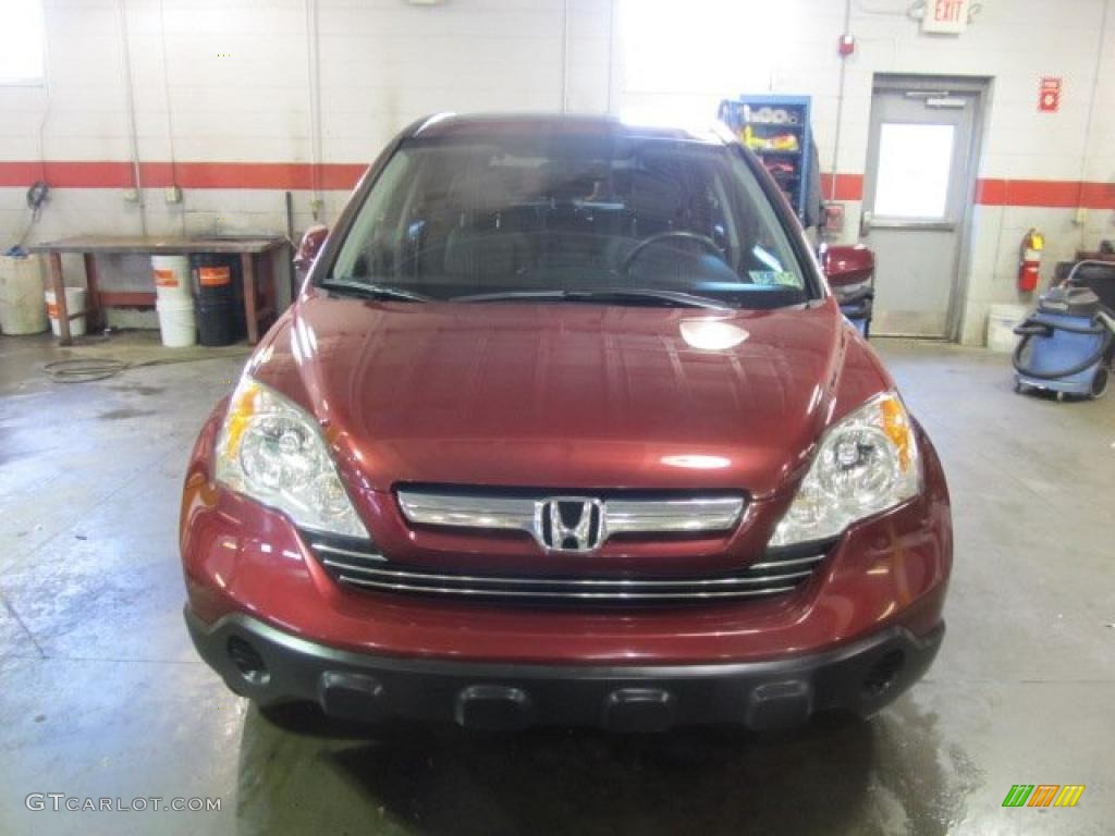 2008 CR-V EX-L 4WD - Tango Red Pearl / Gray photo #4