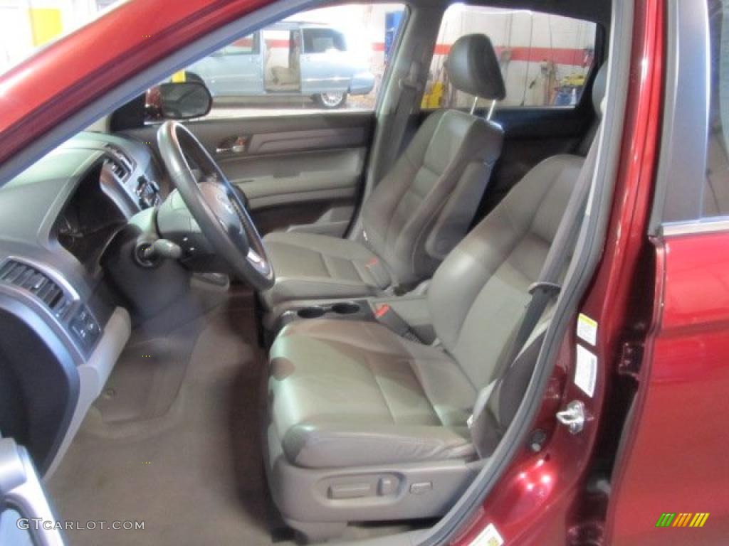 2008 CR-V EX-L 4WD - Tango Red Pearl / Gray photo #11
