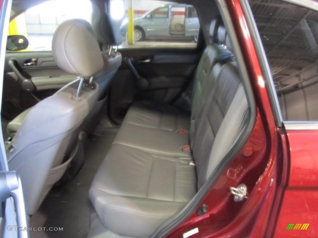 2008 CR-V EX-L 4WD - Tango Red Pearl / Gray photo #17