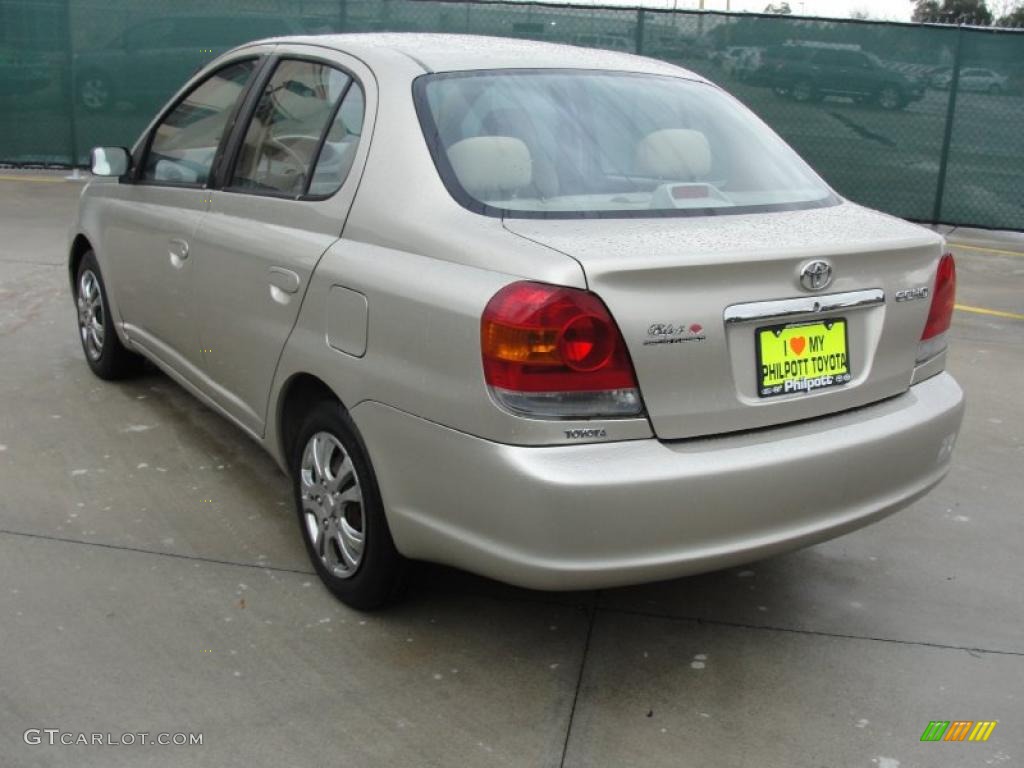 2003 ECHO Sedan - Silver Streak Mica / Shadow Gray photo #5