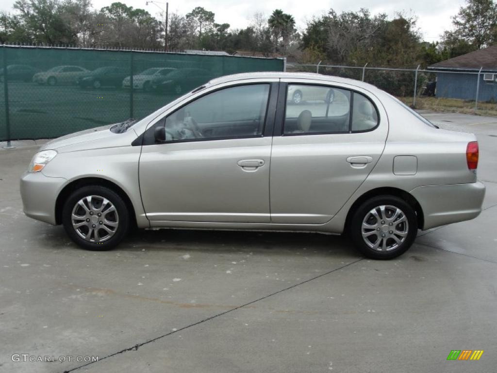 2003 ECHO Sedan - Silver Streak Mica / Shadow Gray photo #6