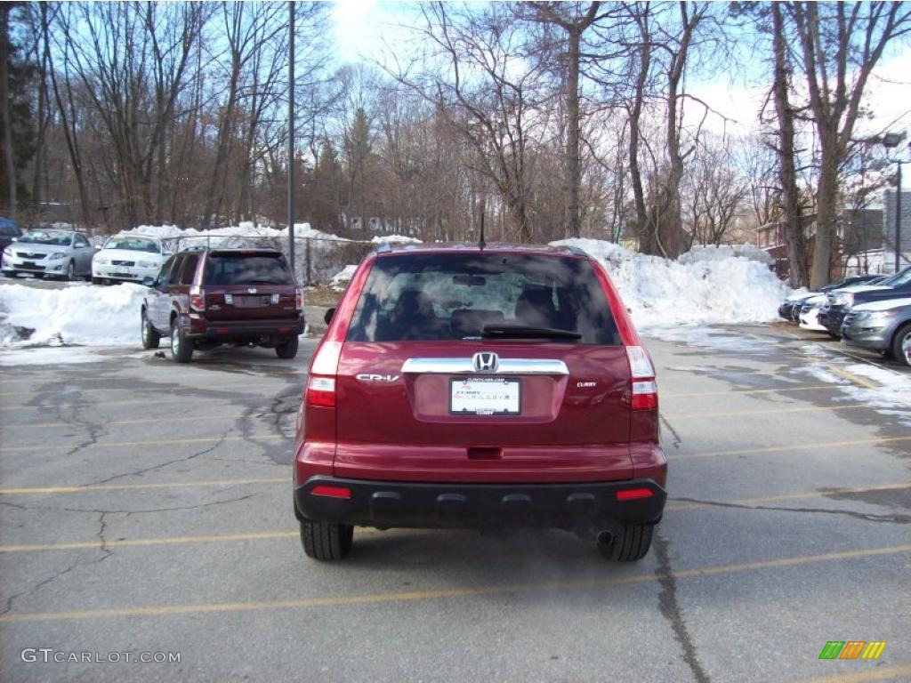 2008 CR-V EX 4WD - Tango Red Pearl / Gray photo #21