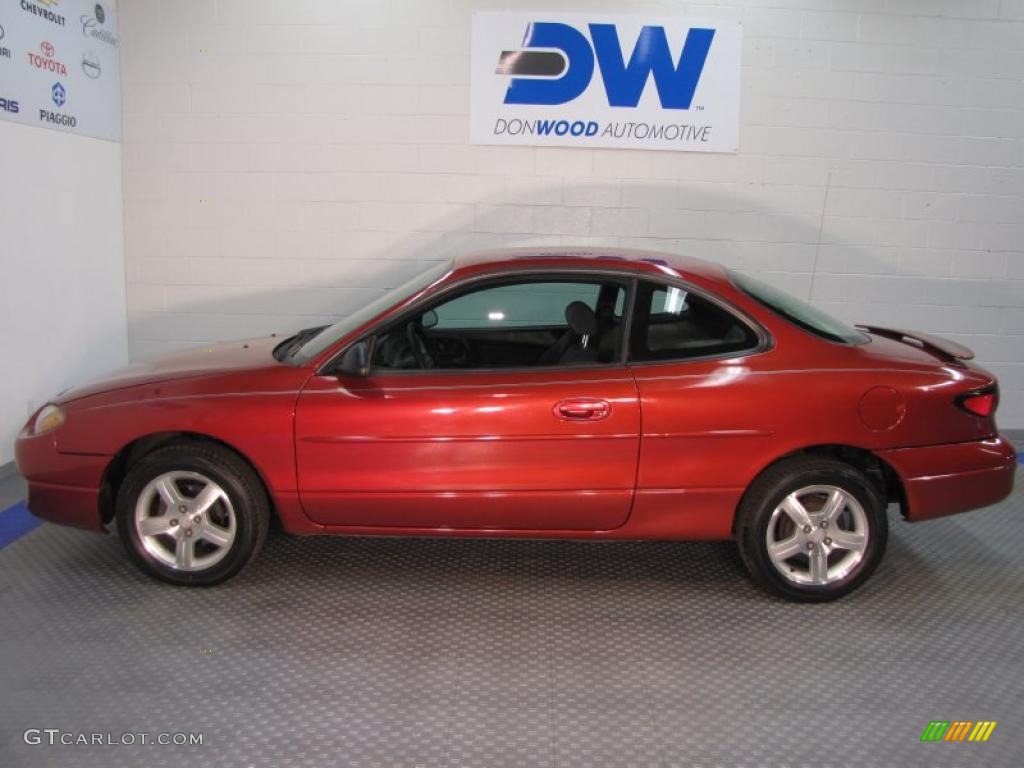 2003 Escort ZX2 Coupe - Toreador Red Metallic / Dark Charcoal photo #5
