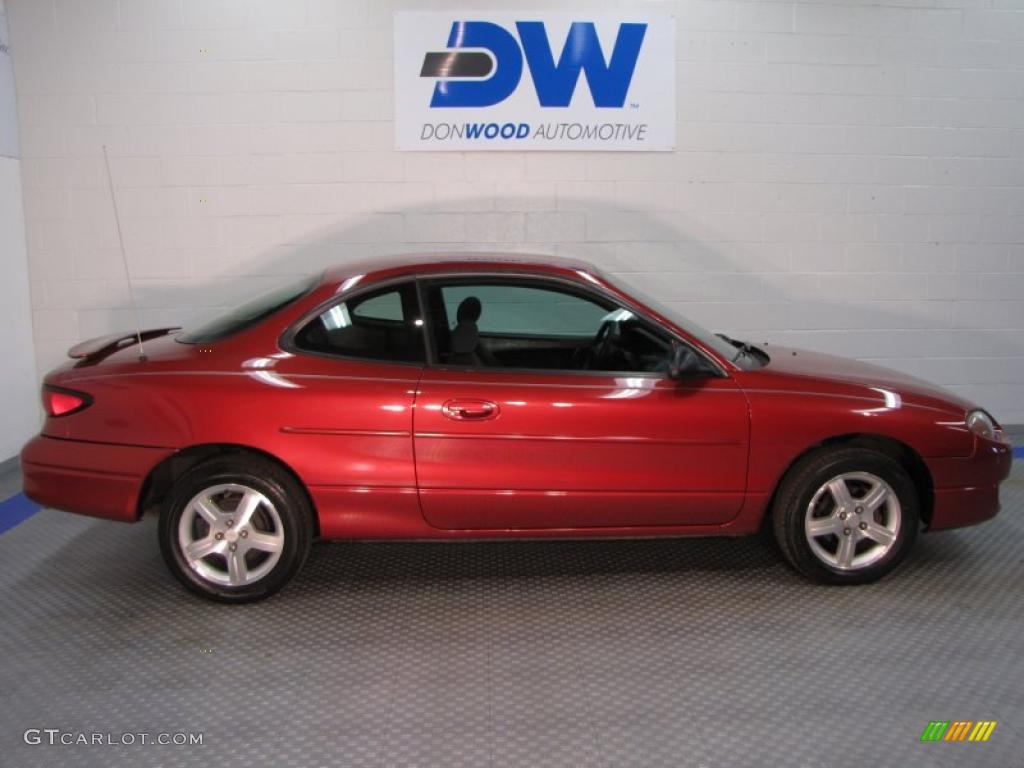 2003 Escort ZX2 Coupe - Toreador Red Metallic / Dark Charcoal photo #6
