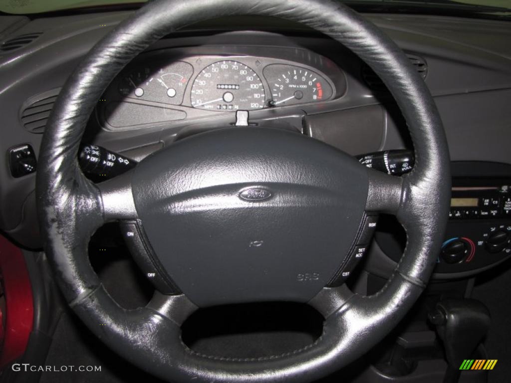 2003 Ford Escort ZX2 Coupe Gauges Photo #42504895