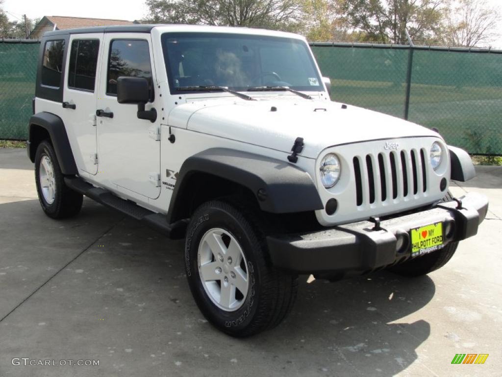 2007 Stone White Jeep Wrangler Unlimited X 4x4 42440257