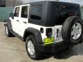 2007 Stone White Jeep Wrangler Unlimited X 4x4  photo #5