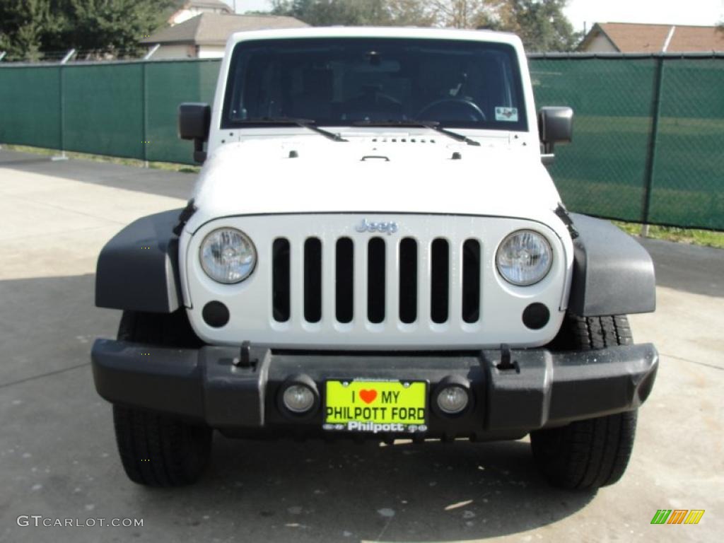 2007 Wrangler Unlimited X 4x4 - Stone White / Dark Slate Gray/Medium Slate Gray photo #8