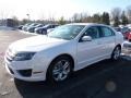 2011 White Platinum Tri-Coat Ford Fusion Sport  photo #5