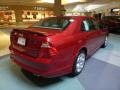 2011 Red Candy Metallic Ford Fusion SE  photo #2