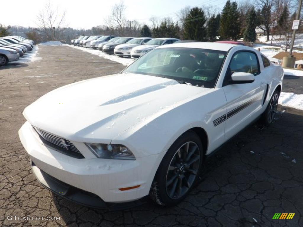 2011 Mustang GT/CS California Special Coupe - Performance White / CS Charcoal Black/Carbon photo #5