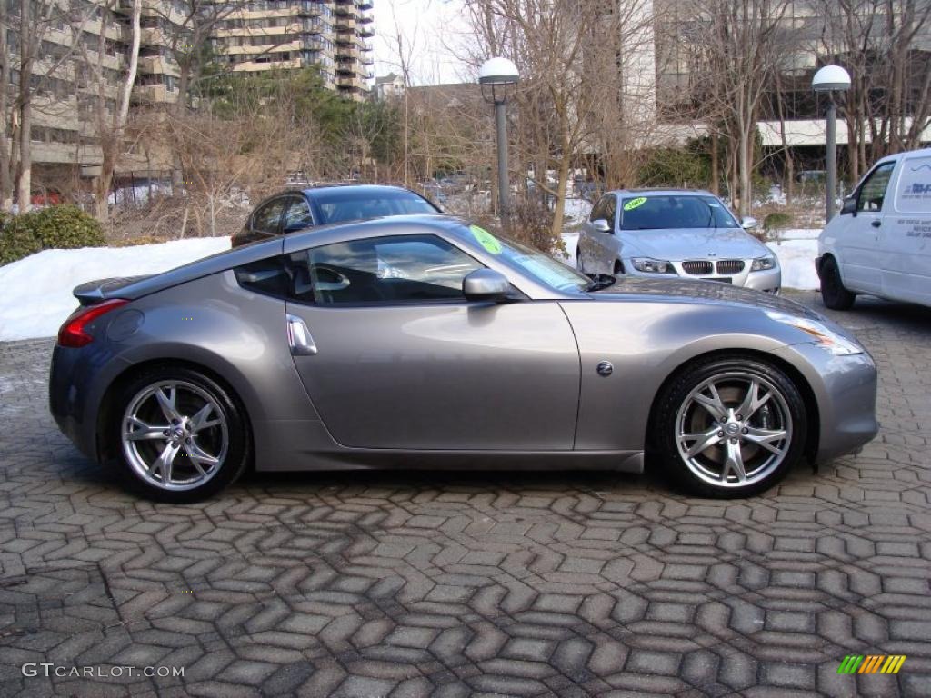 Platinum Graphite 2009 Nissan 370Z Sport Coupe Exterior Photo #42510349