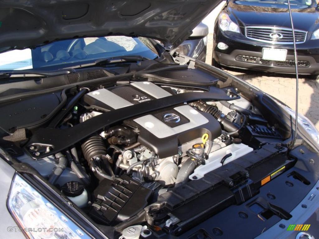 2009 Nissan 370Z Sport Coupe 3.7 Liter DOHC 24-Valve VVEL VQ37VHR V6 Engine Photo #42510939