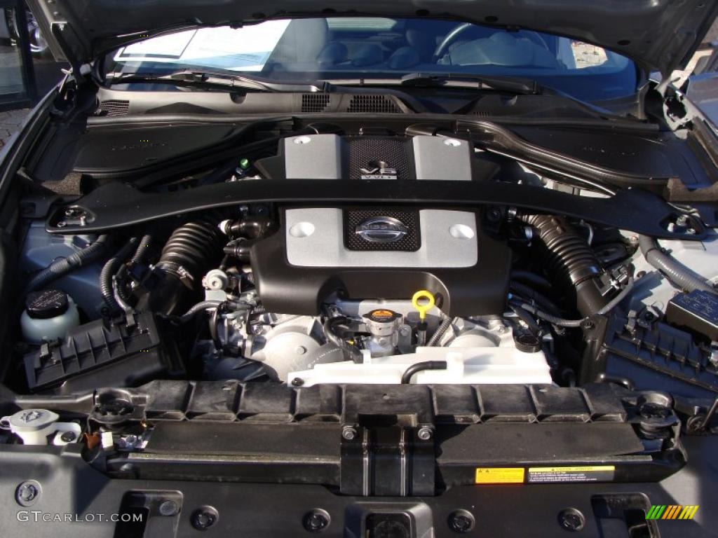 2009 Nissan 370Z Sport Coupe 3.7 Liter DOHC 24-Valve VVEL VQ37VHR V6 Engine Photo #42510951