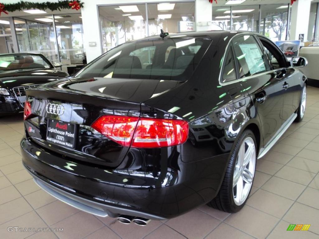 Brilliant Black 2011 Audi S4 3.0 quattro Sedan Exterior Photo #42511603