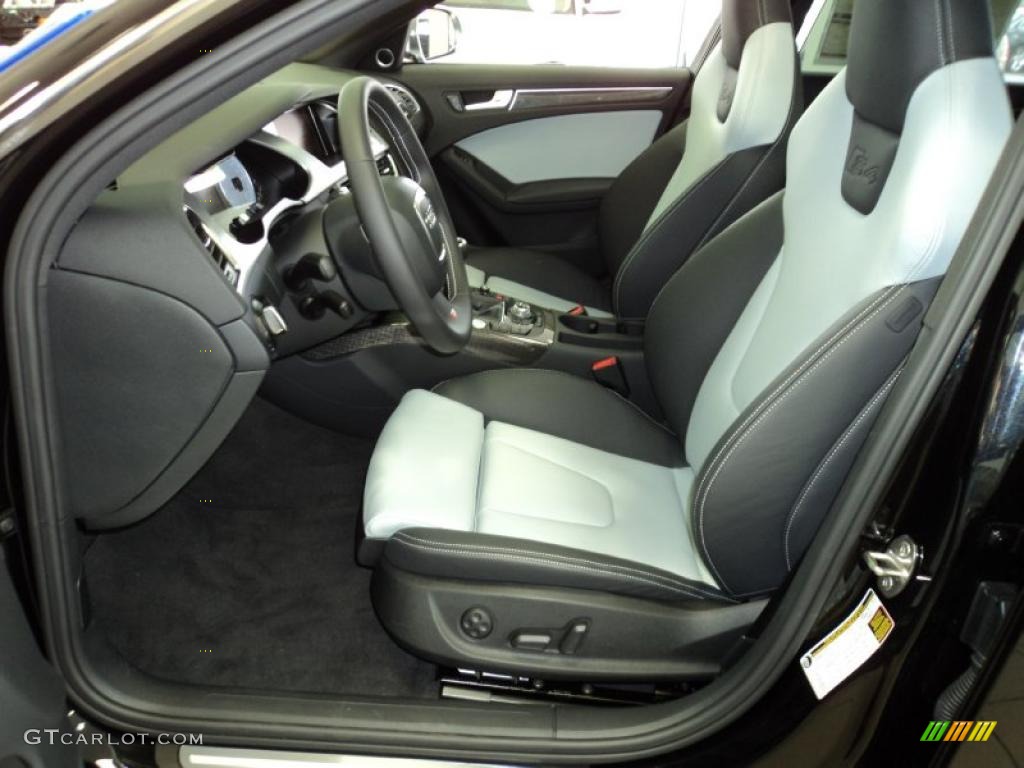 Black Interior 2011 Audi S4 3.0 quattro Sedan Photo #42511788
