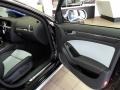 2011 Audi S4 Black Interior Door Panel Photo