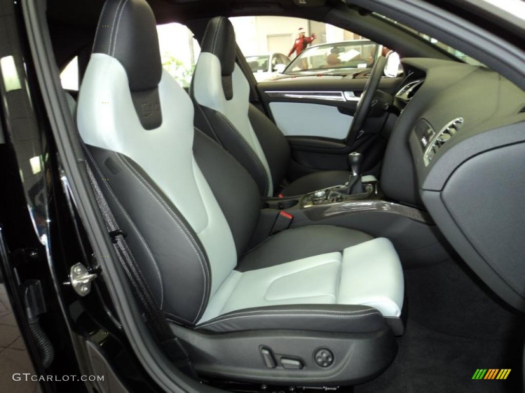 Black Interior 2011 Audi S4 3.0 quattro Sedan Photo #42511811