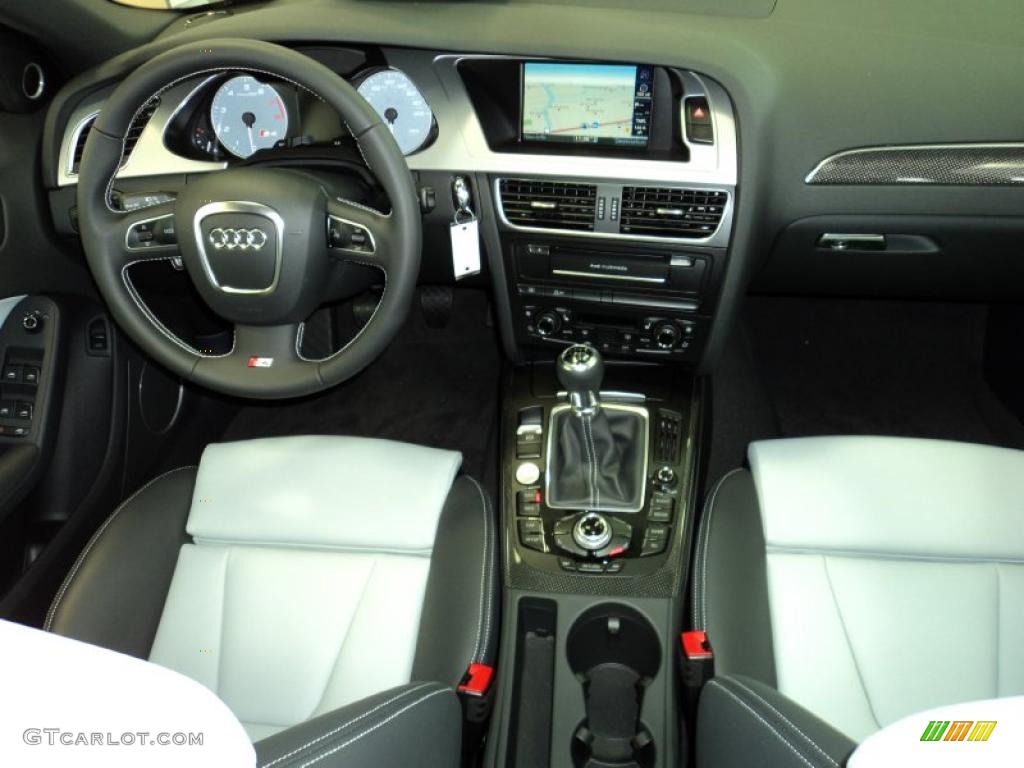 Black Interior 2011 Audi S4 3.0 quattro Sedan Photo #42511899