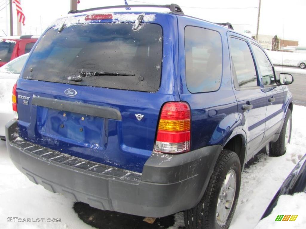 2006 Escape XLT V6 4WD - Sonic Blue Metallic / Medium/Dark Flint photo #2