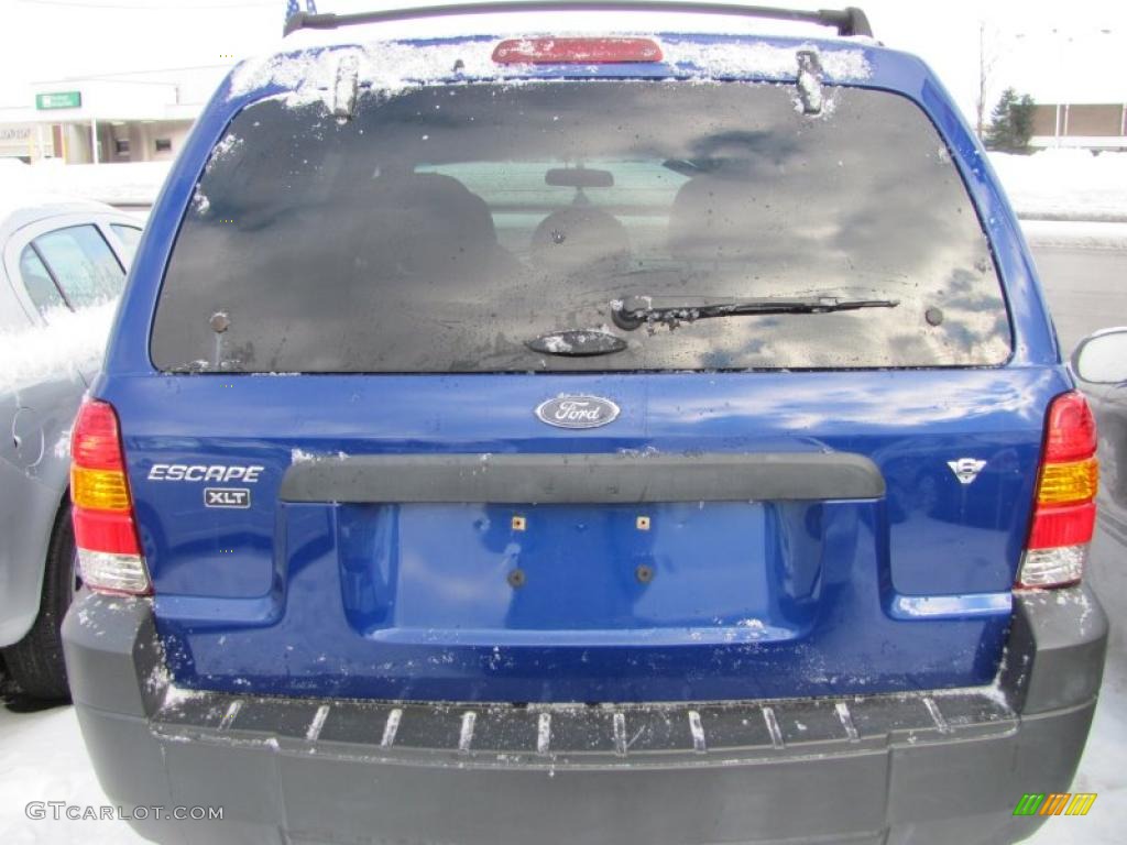 2006 Escape XLT V6 4WD - Sonic Blue Metallic / Medium/Dark Flint photo #16