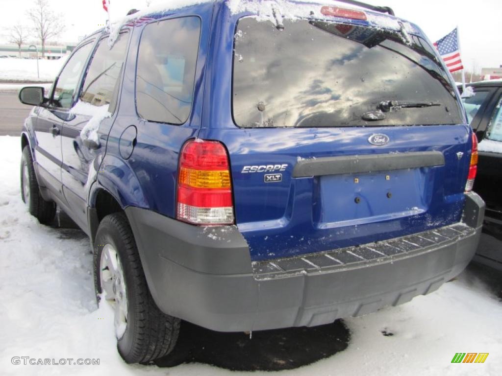 2006 Escape XLT V6 4WD - Sonic Blue Metallic / Medium/Dark Flint photo #17