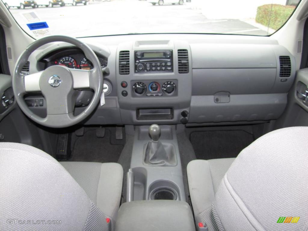 2007 Nissan Frontier SE Crew Cab Steel Dashboard Photo #42514147