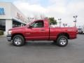 2008 Inferno Red Crystal Pearl Dodge Ram 1500 SXT Regular Cab  photo #4