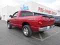 2008 Inferno Red Crystal Pearl Dodge Ram 1500 SXT Regular Cab  photo #5