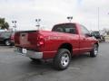 2008 Inferno Red Crystal Pearl Dodge Ram 1500 SXT Regular Cab  photo #6
