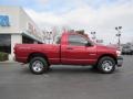 2008 Inferno Red Crystal Pearl Dodge Ram 1500 SXT Regular Cab  photo #7