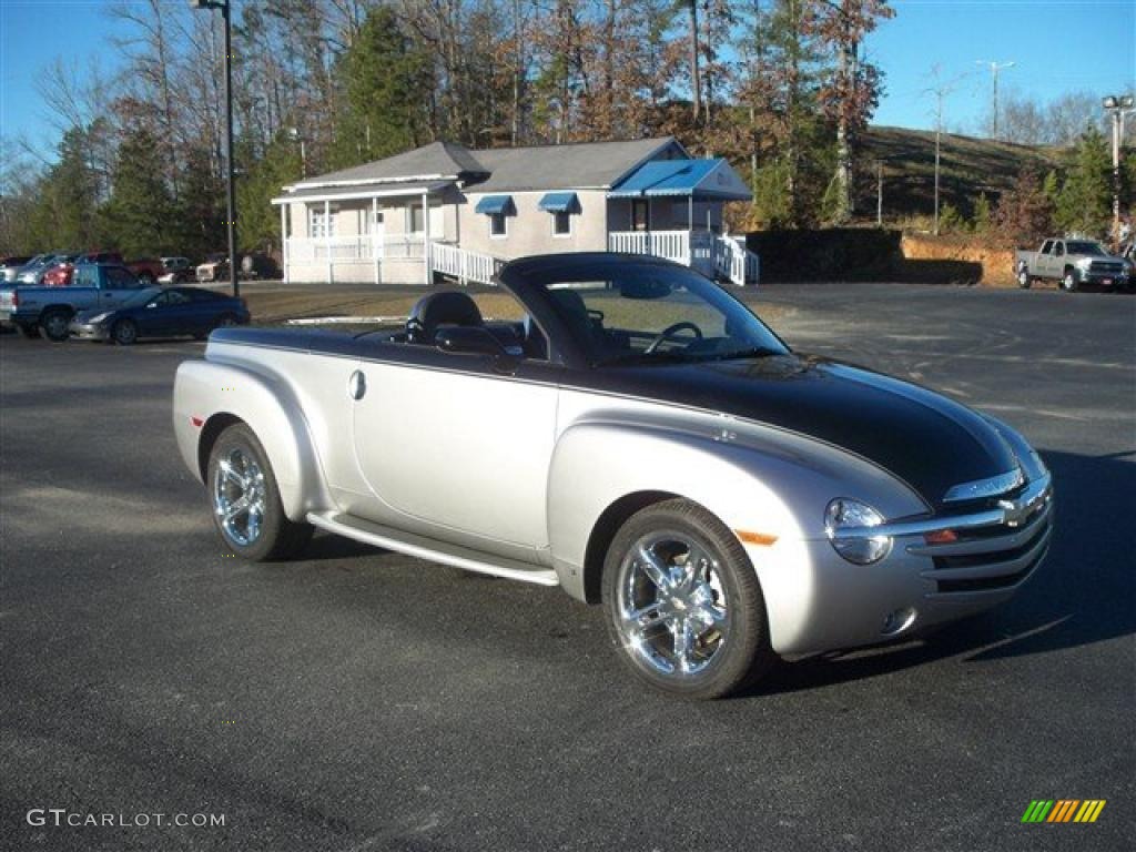 Smokin' Asphalt/Ricochet Silver Metallic 2006 Chevrolet SSR Standard SSR Model Exterior Photo #42515944