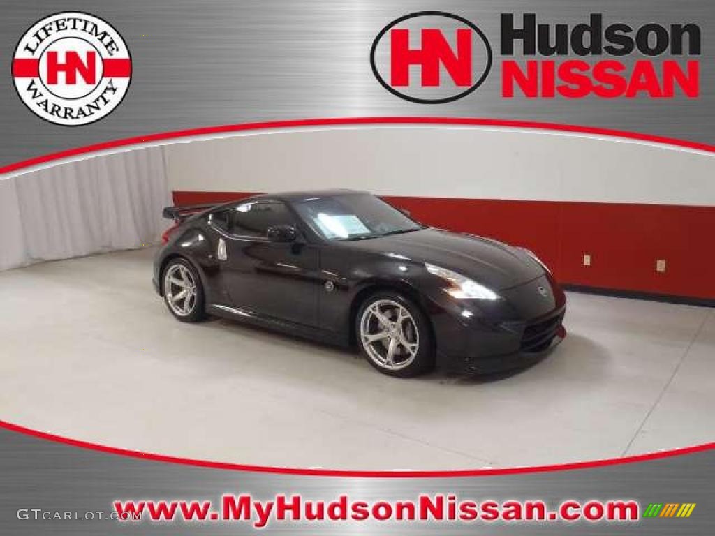 2009 370Z NISMO Coupe - Magnetic Black / Black Cloth photo #1