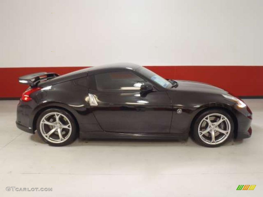Magnetic Black 2009 Nissan 370Z NISMO Coupe Exterior Photo #42519546