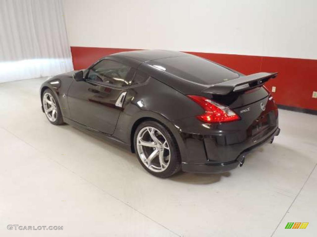 Magnetic Black 2009 Nissan 370Z NISMO Coupe Exterior Photo #42519593