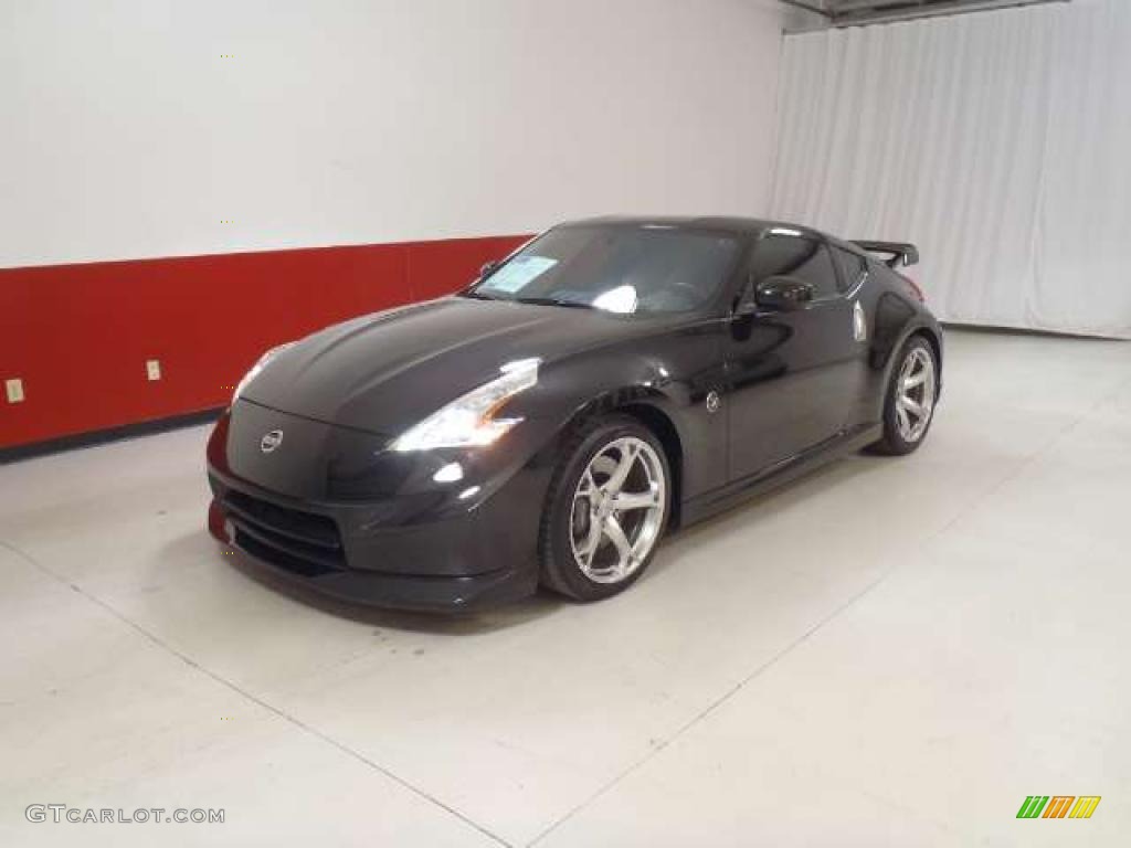Magnetic Black 2009 Nissan 370Z NISMO Coupe Exterior Photo #42519629