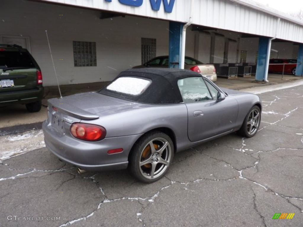 Titanium Gray Metallic 2004 Mazda MX-5 Miata MAZDASPEED Roadster Exterior Photo #42519805