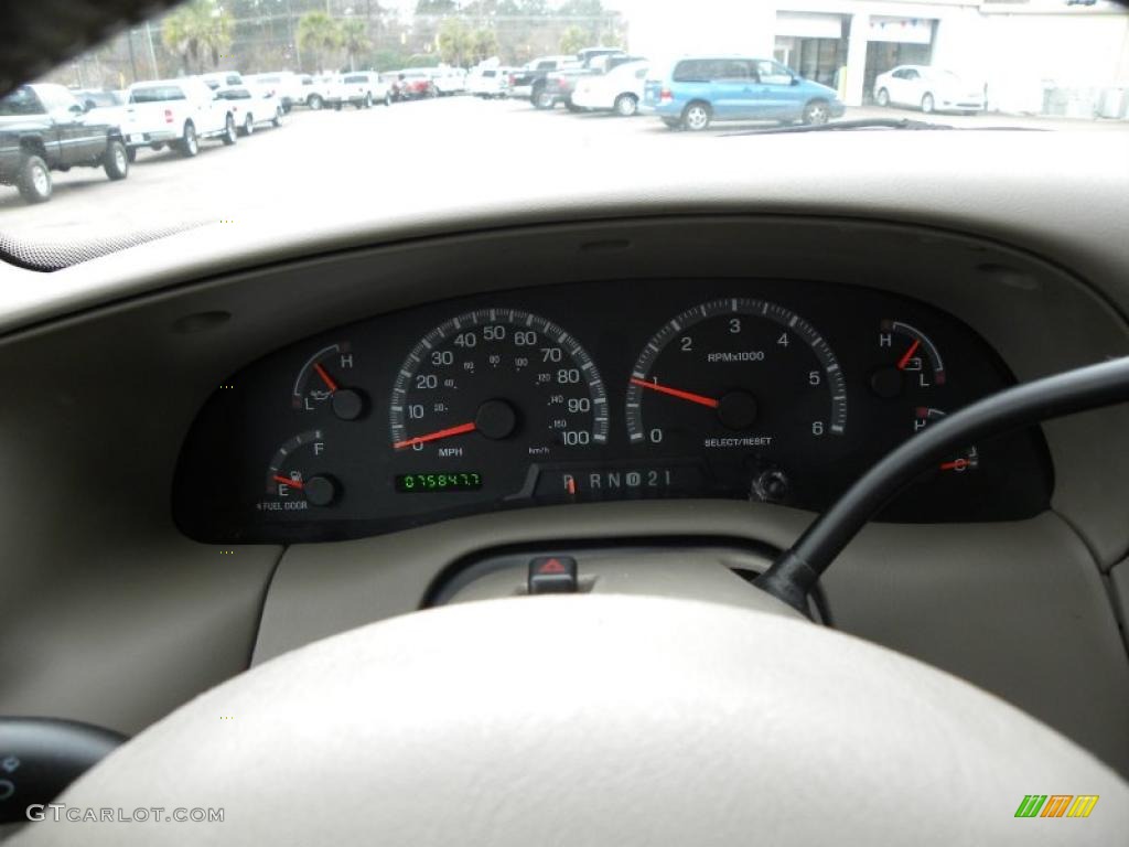 2003 F150 XLT SuperCab - Dark Highland Green Metallic / Medium Parchment Beige photo #23