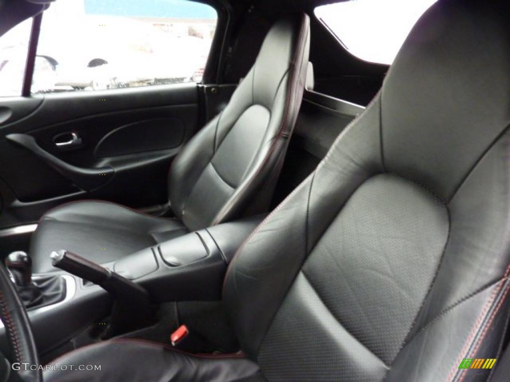 Black Interior 2004 Mazda MX-5 Miata MAZDASPEED Roadster Photo #42519877