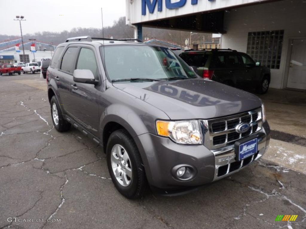 2010 Escape Limited V6 4WD - Sterling Grey Metallic / Charcoal Black photo #3