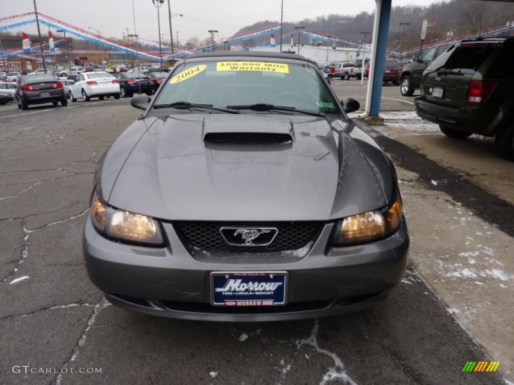 2004 Mustang GT Convertible - Dark Shadow Grey Metallic / Dark Charcoal photo #4