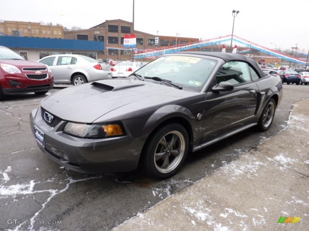 2004 Mustang GT Convertible - Dark Shadow Grey Metallic / Dark Charcoal photo #5