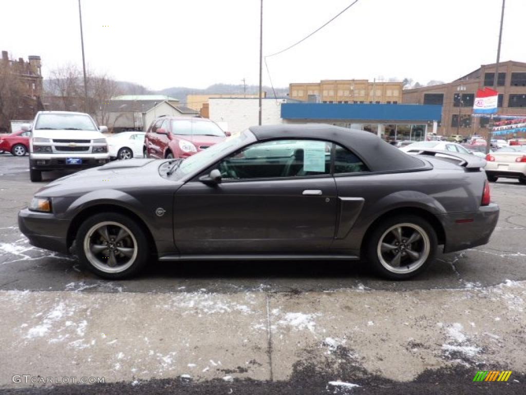 2004 Mustang GT Convertible - Dark Shadow Grey Metallic / Dark Charcoal photo #6