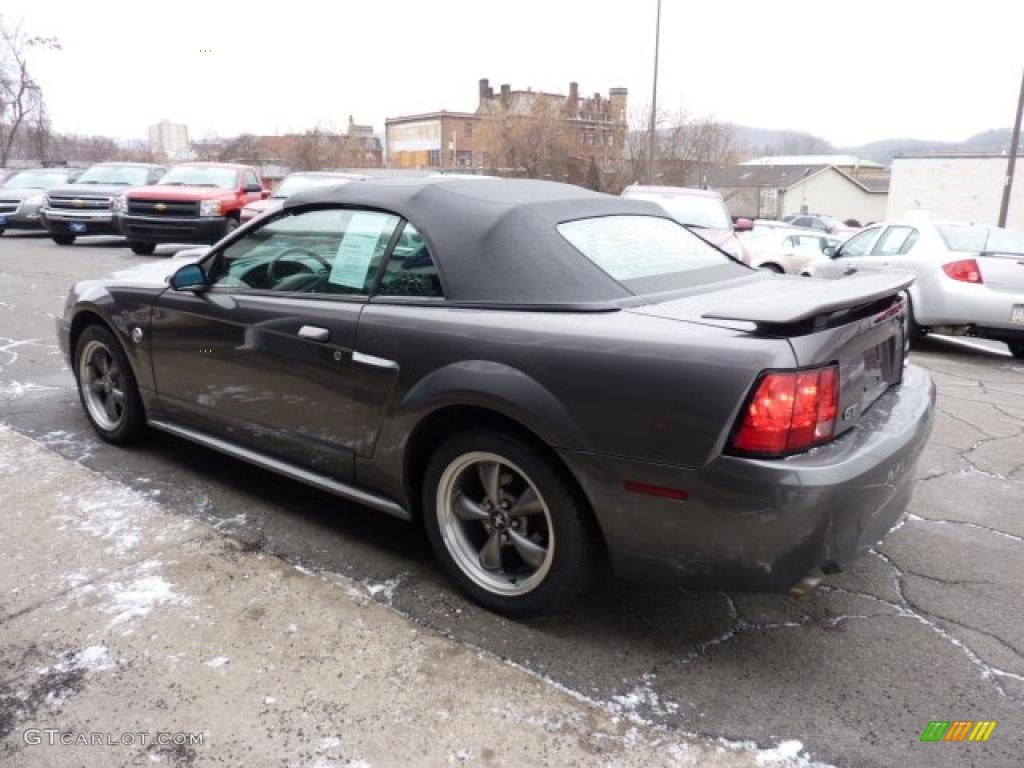 2004 Mustang GT Convertible - Dark Shadow Grey Metallic / Dark Charcoal photo #7