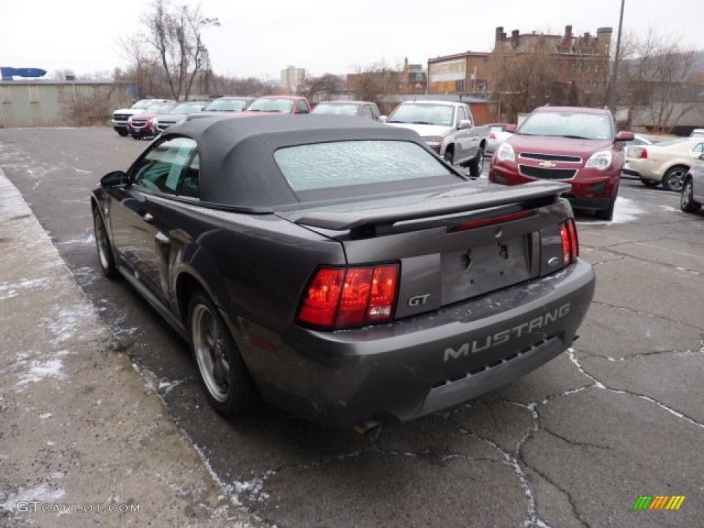 2004 Mustang GT Convertible - Dark Shadow Grey Metallic / Dark Charcoal photo #8
